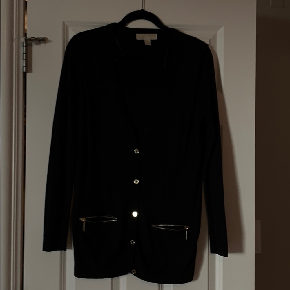 Navy Blue Michael by Michael Kors Cardigan